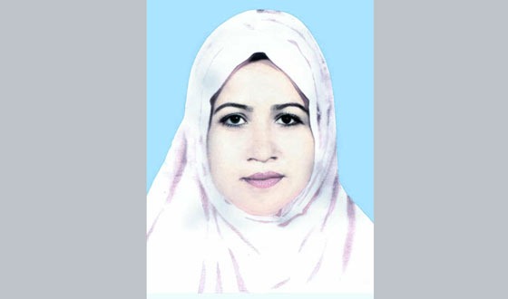 বেজপাড়া হায়াতুন্নেছা দাখিল মাদ্রাসার সভাপতি ফাতেমা খাতুন