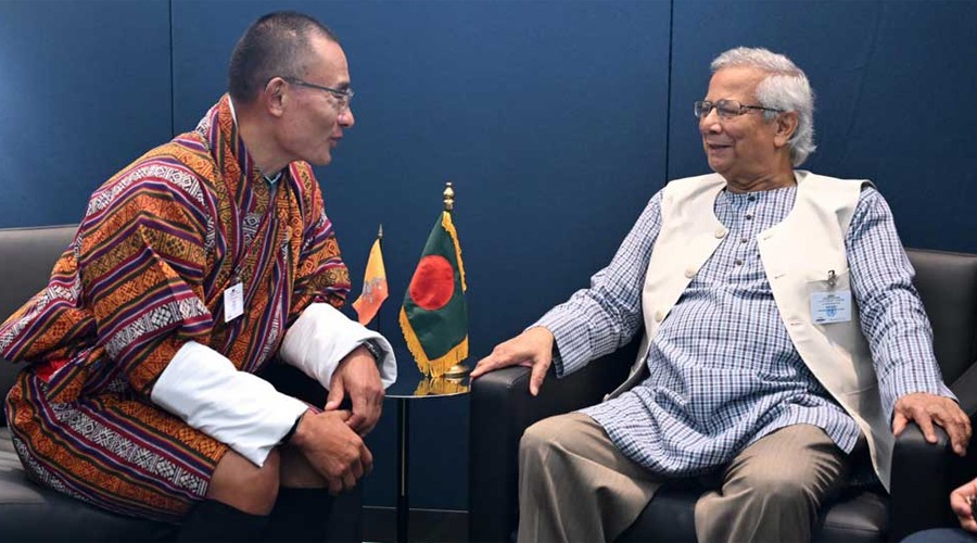 বৈঠক ইউনূস-তোবগে: বাংলাদেশের সঙ্গে মুক্ত বাণিজ্য চুক্তিতে ভুটানের আগ্রহ