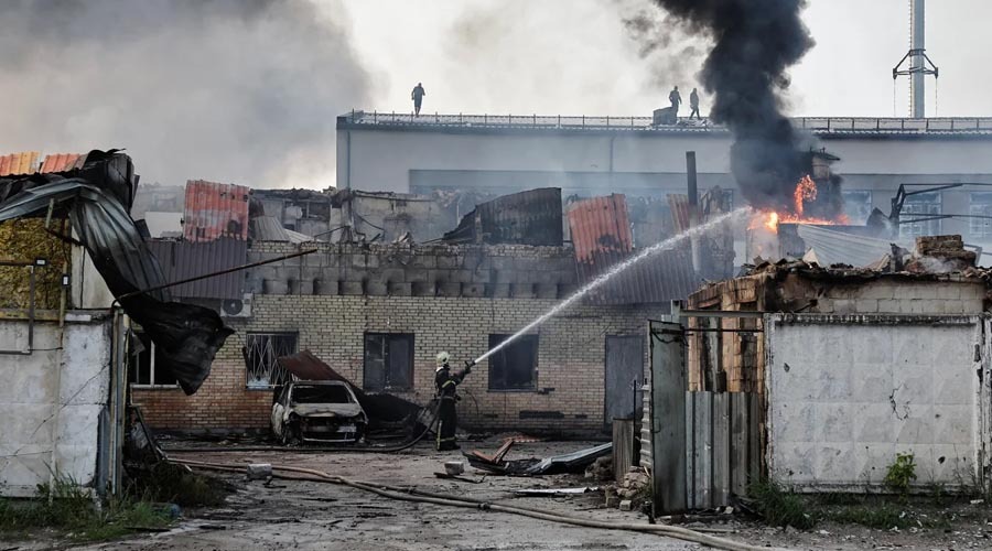 ইউক্রেনের রাজধানীতে সাম্প্রতিক সময়ে সবচেয়ে বড় হামলা চালিয়েছে রাশিয়
