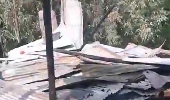 দুর্বৃত্তের আগুনে পুড়ে গেছে হাফিজ ইব্রাহিম সেনা পরিষদ