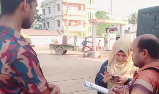 গোমস্তাপুরে স্টিয়ারিং গাড়ির চালককে অর্থদণ্ড