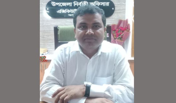 আশাশুনিতে নবাগত ইউএনও'র যোগদান