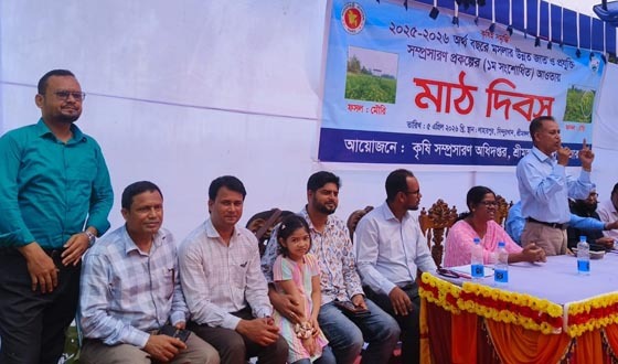 শ্রীমঙ্গলে মৌরি মসলার মাঠ দিবস অনুষ্ঠিত