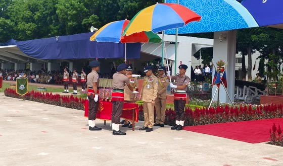 সারদায় ৪১তম ক্যাডেট এসআই এর সমাপনী কুচকাওয়াজ অনুষ্ঠিত