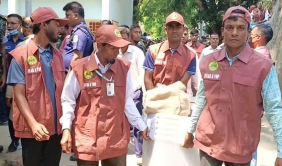 শেরপুর-৩ আসনে নির্বাচন উপলক্ষে সরঞ্জাম বিতরণ শুরু