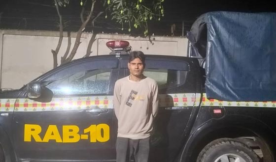 মাদক মামলায় আসামি মো: শাওন মৃধা ফরিদপুরের কোতয়ালী থেকে গ্রেফতার