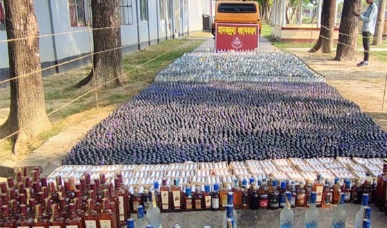 কুষ্টিয়ায় ৩১ কোটি টাকার মাদক ধ্বংস