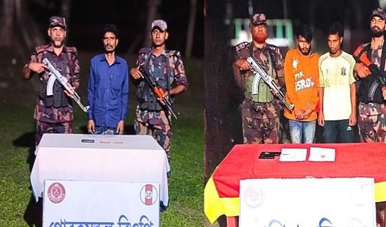 লালমনিরহাটে পৃথক অভিযানে মাদকসহ আটক ৩