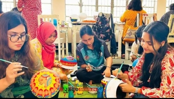 রাবি বিশ্ববিদ্যালয়ের শোভাযাত্রায় ঠাঁই পাচ্ছে বৈশ্বিক জ্বালানি সংকট