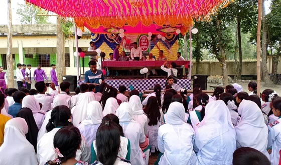 এসএসসি পরীক্ষার্থীদের বিদায়বরণ উপলক্ষে আলোচনা সভা