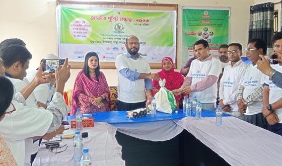 বিরলে জাতীয় পুষ্টি সপ্তাহের শুভ উদ্বোধন