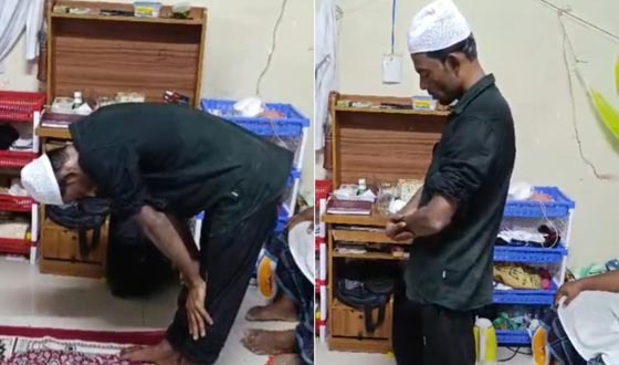 চোরকে তওবা ও নামাজ পড়িয়ে ছেড়ে দিল মাদ্রাসার কর্তৃপক্ষ