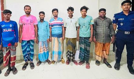 সরাইলের মেঘনায় ইউএনও’র অভিযান