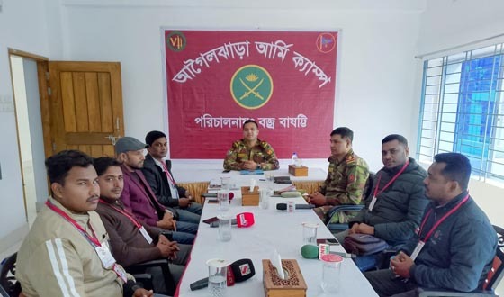 আগৈলঝাড়ায় গণমাধ্যম প্রতিনিধিদের সঙ্গে মতবিনিময়