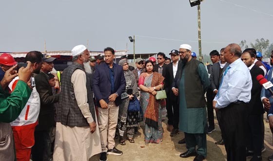 রংপুরে কূপ খনন কাজের উদ্বোধন