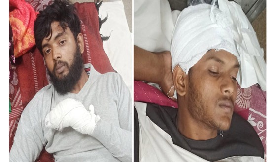 বরিশালে দুই ভাইকে কুপিয়ে জখম