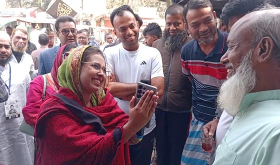 শেরপুরে ভোটের মাঠে শেষ সময়ের প্রচারে মুখর প্রার্থীরা