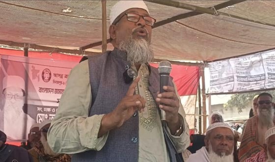 দাঁড়িপাল্লা প্রতীকে ভোট দেওয়ার আহবান: আনোয়ারুল ইসলম