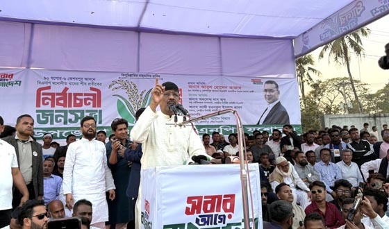 কেশবপুরে ধানের শীষের জনসভা জনসমুদ্রে পরিণত