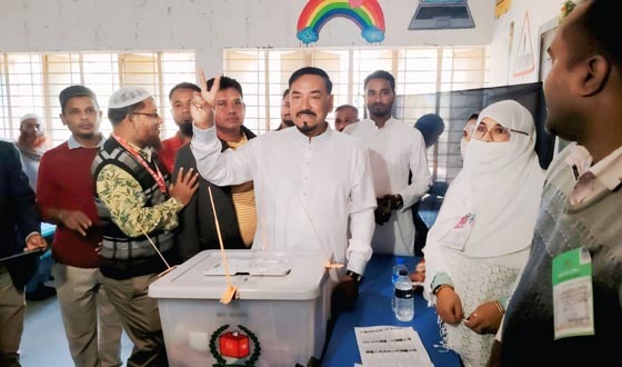 ভোলা-৩ আসনে ধানের শীষ প্রতীকের প্রার্থী মেজর হাফিজ বেসরকারী ভাবে নির্বাচিত