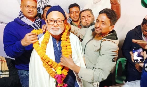 ধানের শীষের মনজুরুল ইসলাম বেসরকারিভাবে বিজয়ী