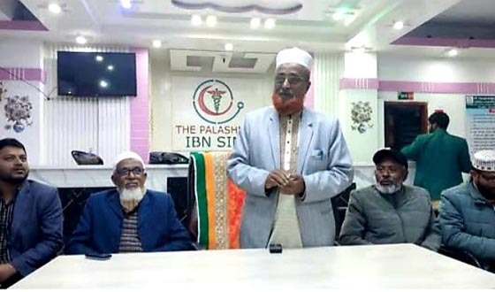 বিজয়ী জামায়াত প্রার্থীর সাংবাদিকদের সাথে মতবিনিময়