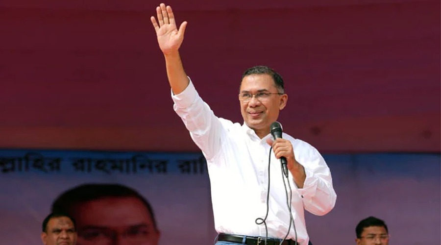 নিরঙ্কুশ বিজয়ের পর সংবাদ সম্মেলনে আসছেন তারেক রহমান