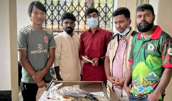 শেরপুরে বিরল প্রজাতির শিকারি ঈগল উদ্ধার