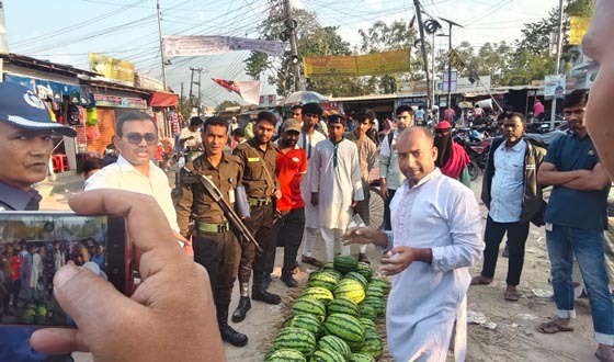 দ্রব্যের মূল্য তালিকা প্রদর্শণ না করায় ৩ ব্যবসায়ীকে অর্থদণ্ড