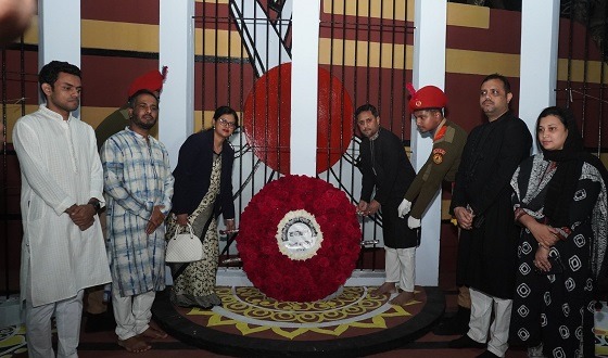 শেরপুরে ভাষা শহীদদের প্রতি শ্রদ্ধা নিবেদন