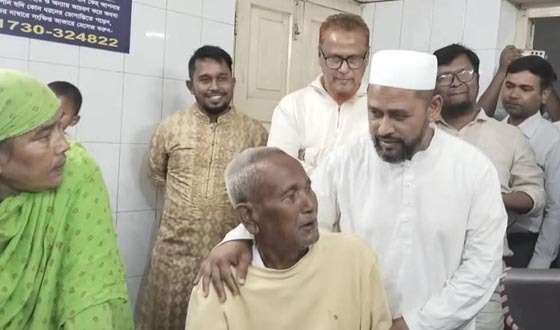 সৈয়দপুেরহাসপাতাল পরিদর্শন করলেন এমপি আব্দুল মুনতাকিম