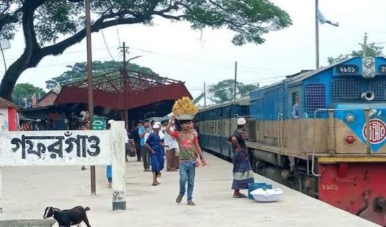 গফরগাঁওয়ে ট্রেনে কাটা পড়ে ব্যবসায়ীর মৃত্যু