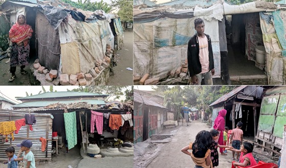 দুই মুঠো ভাতের লড়াইয়ে বন্দি হিরন নগর, নেশাখোরদের উৎপাত