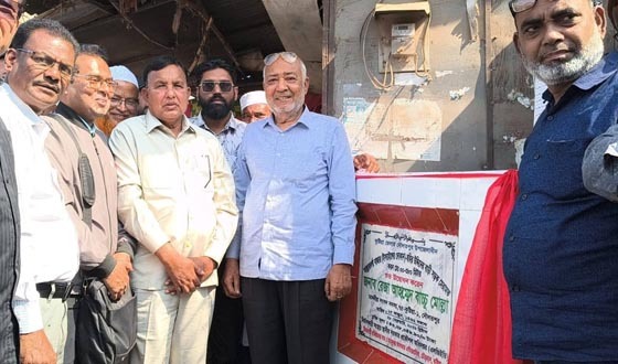 দৌলতপুরে ২টি সড়ক উন্নয়ন কাজের উদ্বোধন