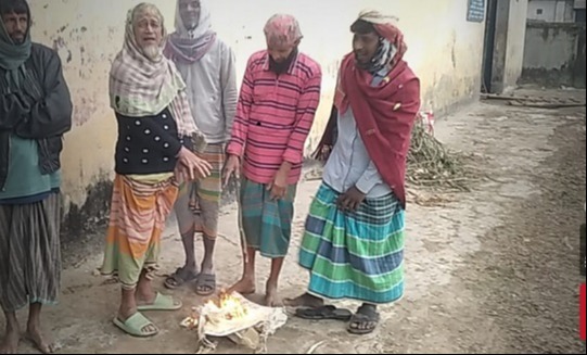 কিশোরগঞ্জের হাওরে কনকনেশীত