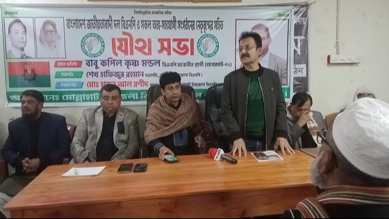 মোল্লাহাটে বিএনপি ও অঙ্গ-সহযোগী সংগঠনের যৌথ সভা