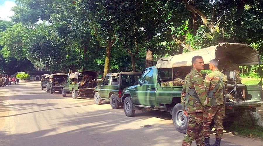 ভোটের আগে-পরে ৭ দিন মাঠে থাকবে আইনশৃঙ্খলা বাহিনী