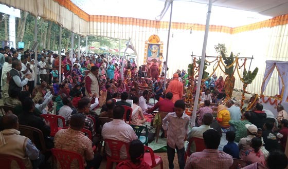 ফতেয়াবাদে শ্রীমৎ স্বামী সত্যানন্দ গিরি মহারাজের তিরোধান দিবস