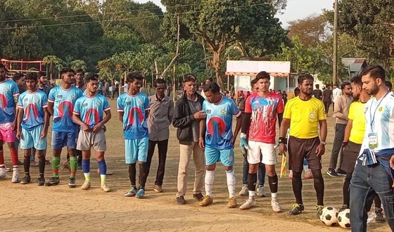 কমলগঞ্জে ফুটবল টূর্ণামেন্ট