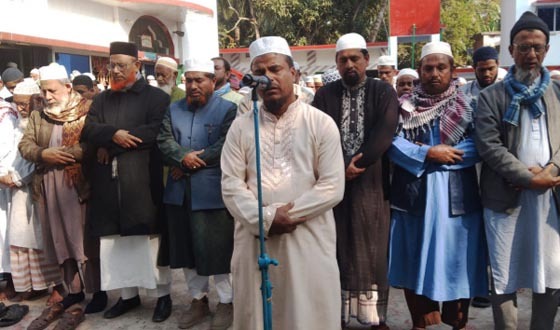 দরগাহপুর জামায়াত আমীরের মায়ের দাফন সম্পন্ন