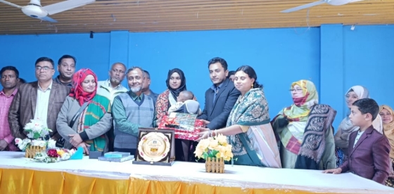 কাপাসিয়ায় বালিকা উচ্চ বিদ্যালয়ের প্রধান শিক্ষকের  বিদায়