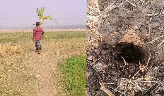 জমি বুঝে পেতে ২৫ বছর লড়াই করছে খালেক