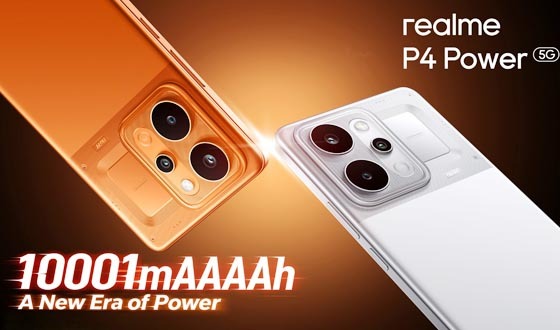 ১০,০০১ মিলিঅ্যাম্পিয়ারের লং-লাইফ টাইটান ব্যাটারি নিয়ে আসছে রিয়েলমি