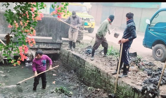 সৈয়দপুরে নাগরিক সেবার মান উন্নয়নে চলছে বিভিন্ন কাজ