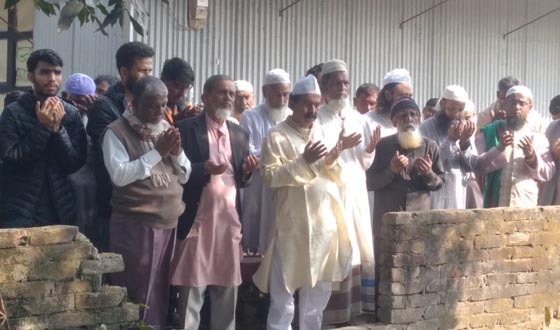 বাজিতপুরে রাষ্ট্র সংস্কার আন্দোলনের সতন্ত্র প্রার্থীর প্রচারনা