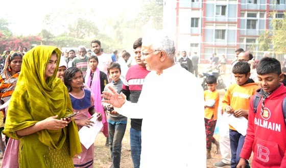 বিএনপি প্রার্থী ডা. জাহিদ হোসেনের নির্বাচনি প্রচার শুরু