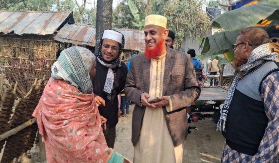 বাগমারাজুড়ে গণসংযোগে ব্যস্ত জামায়াত প্রার্থী: আব্দুল বারী