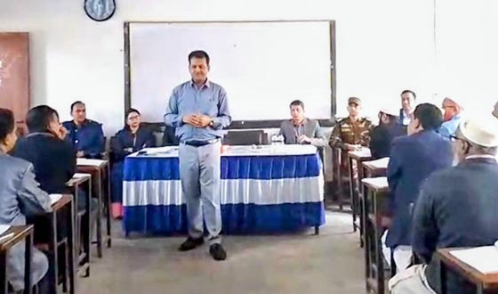 মতলবে ভোট গ্রহণ কর্মকর্তাদের প্রশিক্ষণ কর্মশালা