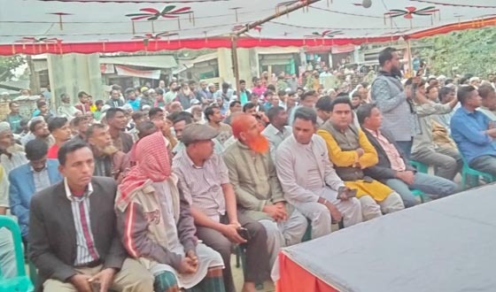 জাপা নেতা মৃধার নির্বাচনী প্রচারণা