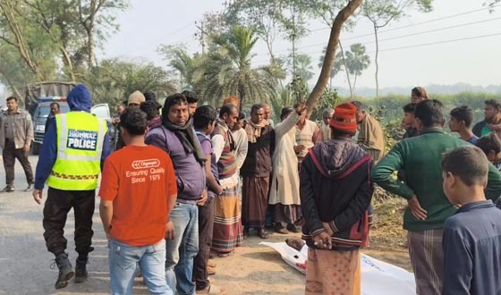 শৈলকুপায় ট্রাক চাপায় বাইসাইকেল চালক নিহত